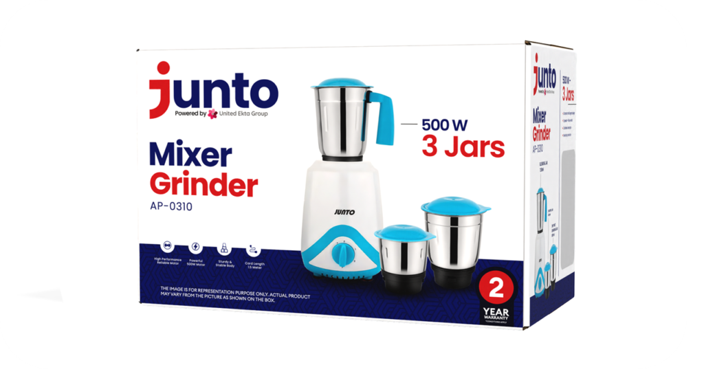 Junto (United Ekta Group): packaging design