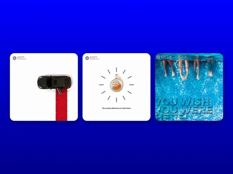 Hyatt Regency: social media creatives