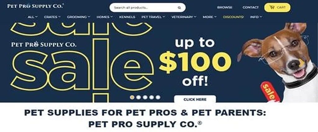 Pet Pro Supply Co Google Ads campaign 1