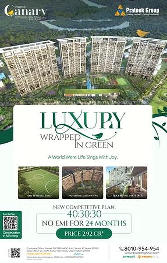 Prateek Group print ad 4