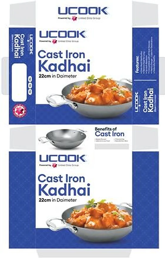 Ucook cookware packaging 2